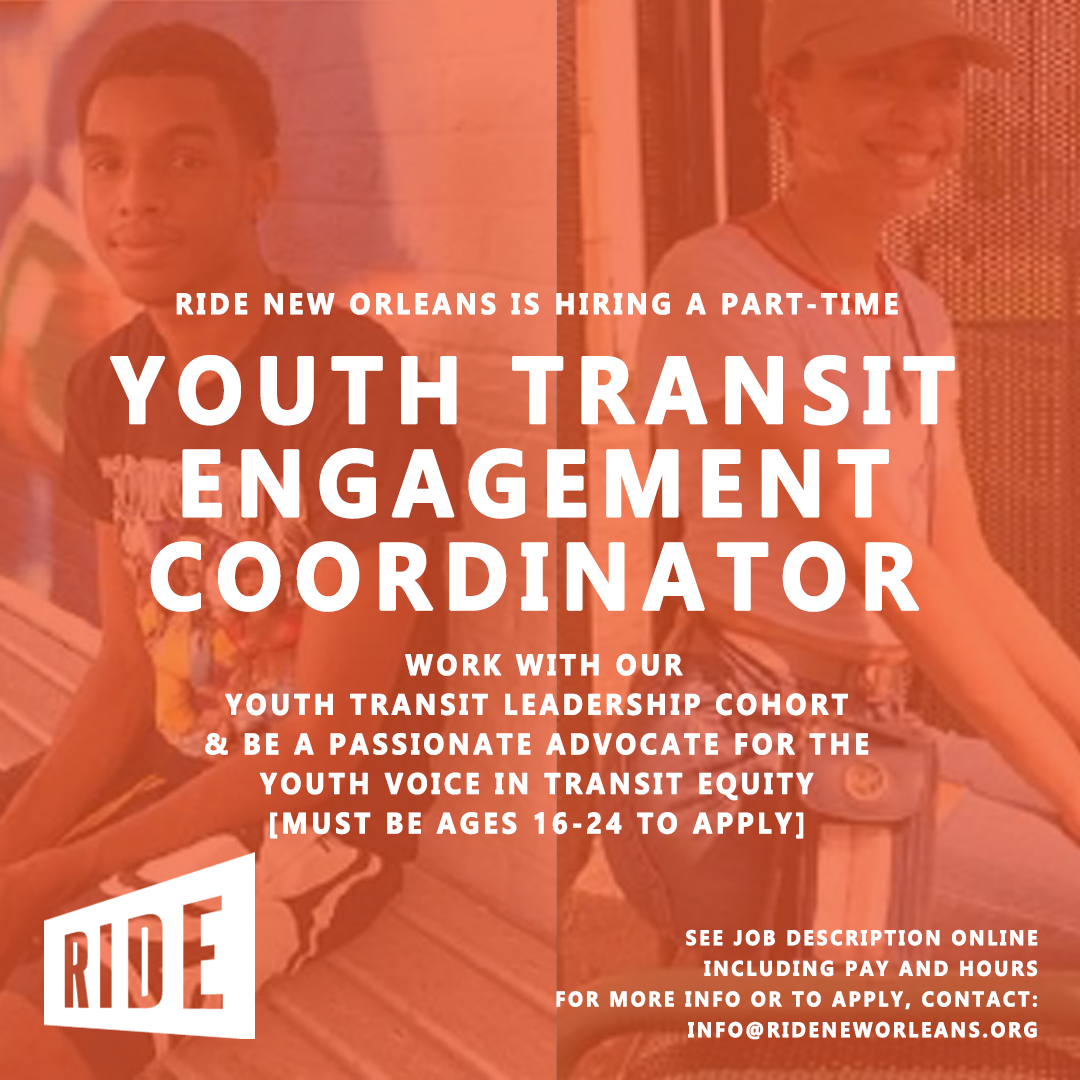 Youth Transit Engagement Coordinator